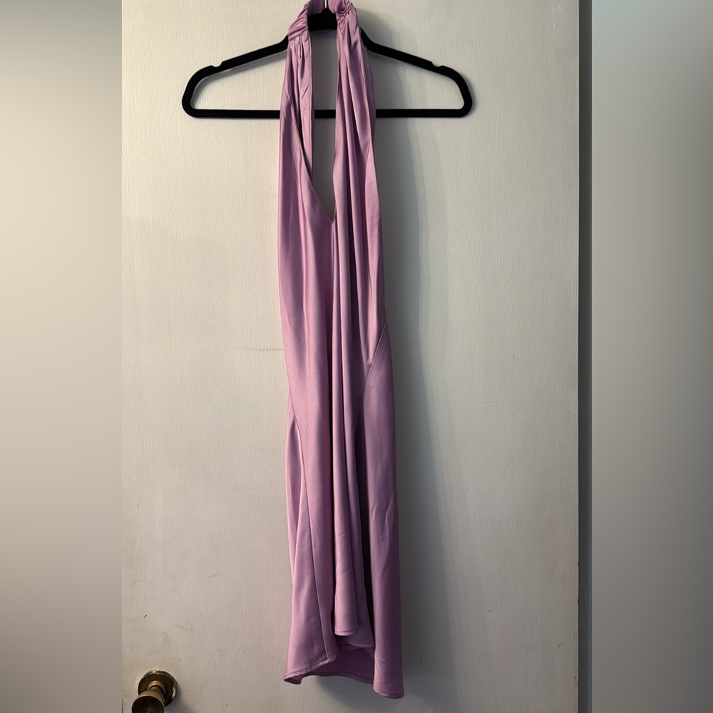 Show Me Your MuMu Lavender Backless Dress